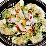 海老のアヒージョ