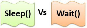 Sleep() Vs Wait() method