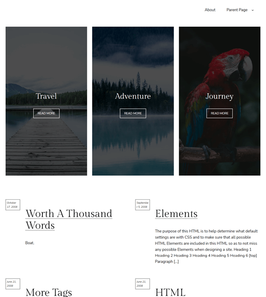 Bricksy WordPress Full Site Editing Templates