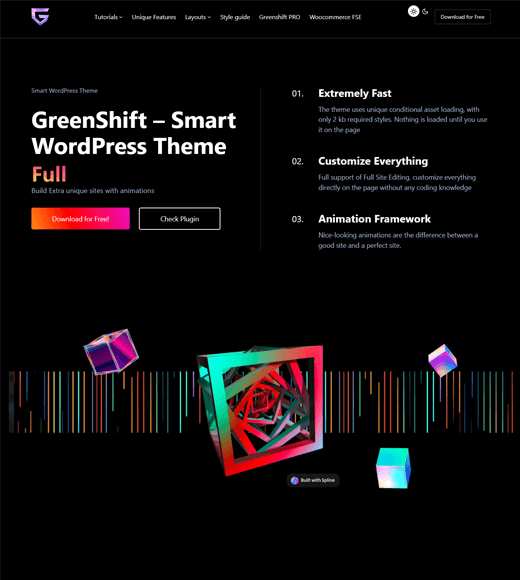 Greenshift - WordPress Block Templates