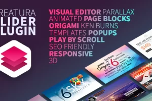 Kreatura v7.6.7 – 适用于 WordPress + 模板的滑块插件