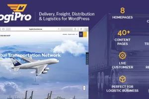 LogiPro v4.2 – 适用于WordPress的交付、运输、分销和物流系统