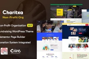 Charitxa v1.0 – 多用途非营利 WordPress 主题