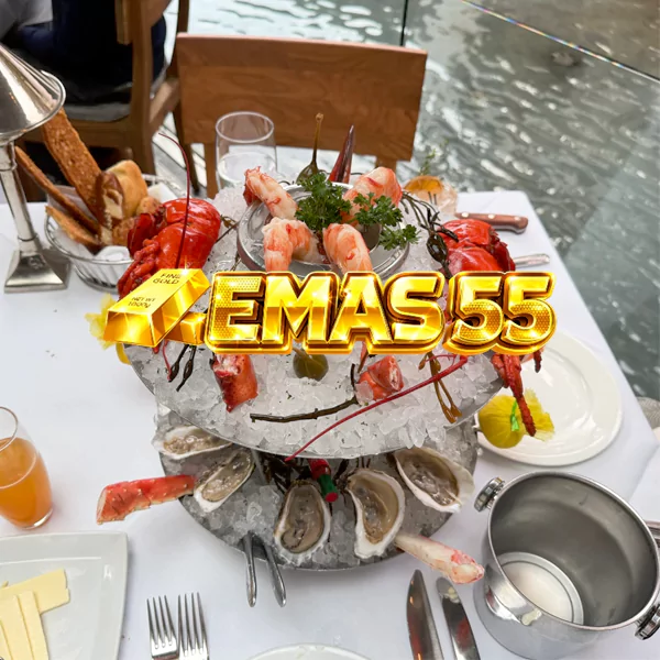 Almus 55'' Sideboard with 4 Glass Doors, 2 Large Drawers and Adjustable Shelves-232908992