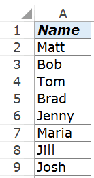 Excel Index Function - Example 6 - Reference