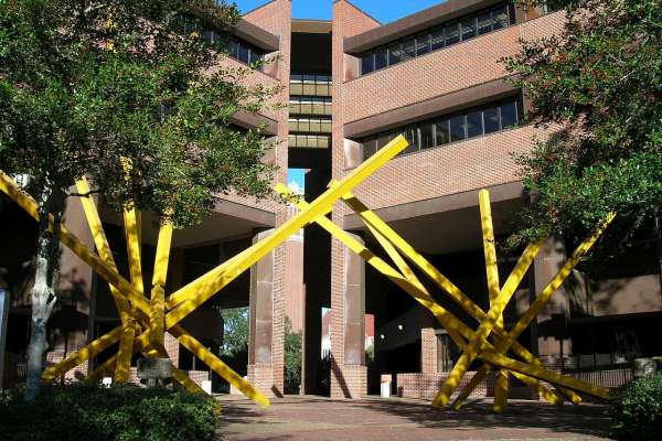 Marston Science Library 'French Fries' sculpture