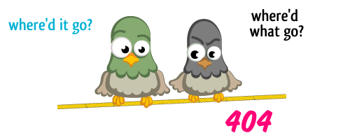 404 ERROR