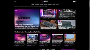 Screenshot of XDA-Developers Dark Theme