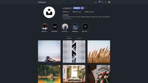Screenshot of Dark-Instagram