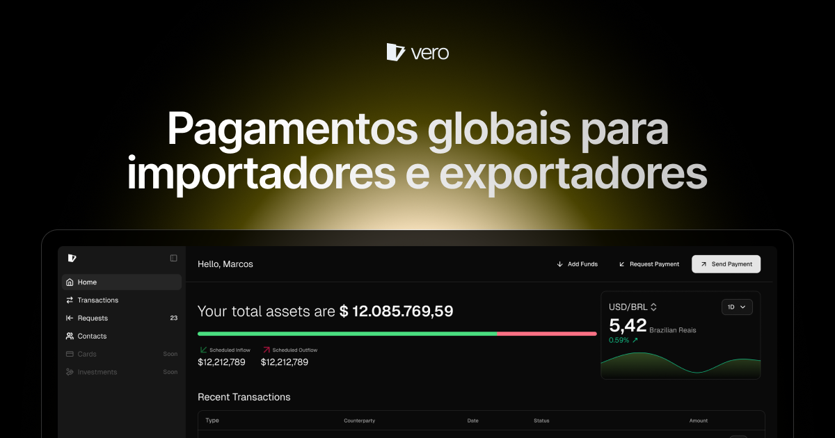 Vero website preview