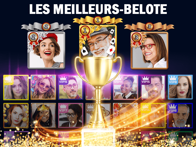 TOP JOUEURS DE VIP BELOTE