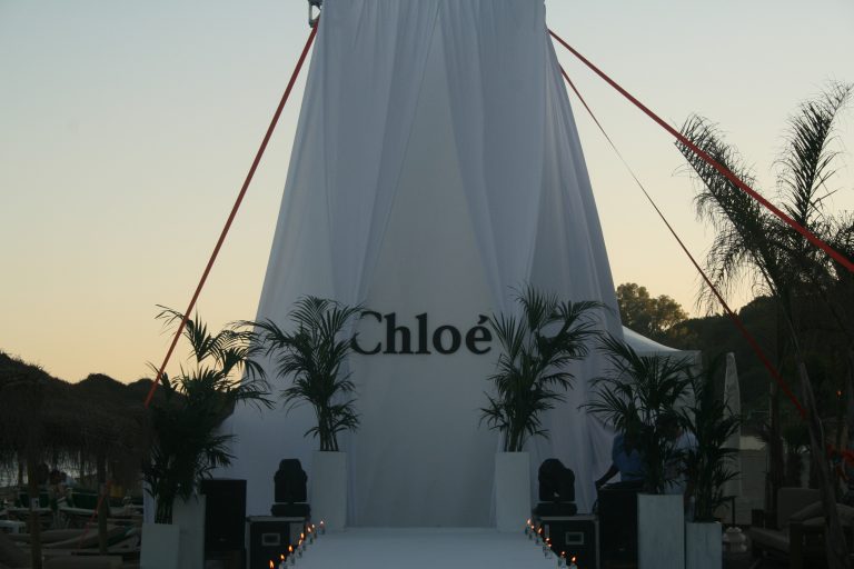 Desfile de Chloé en Marbella