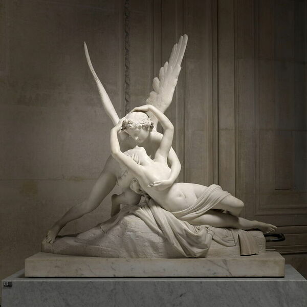 Psyche Revived by Cupid's Kiss