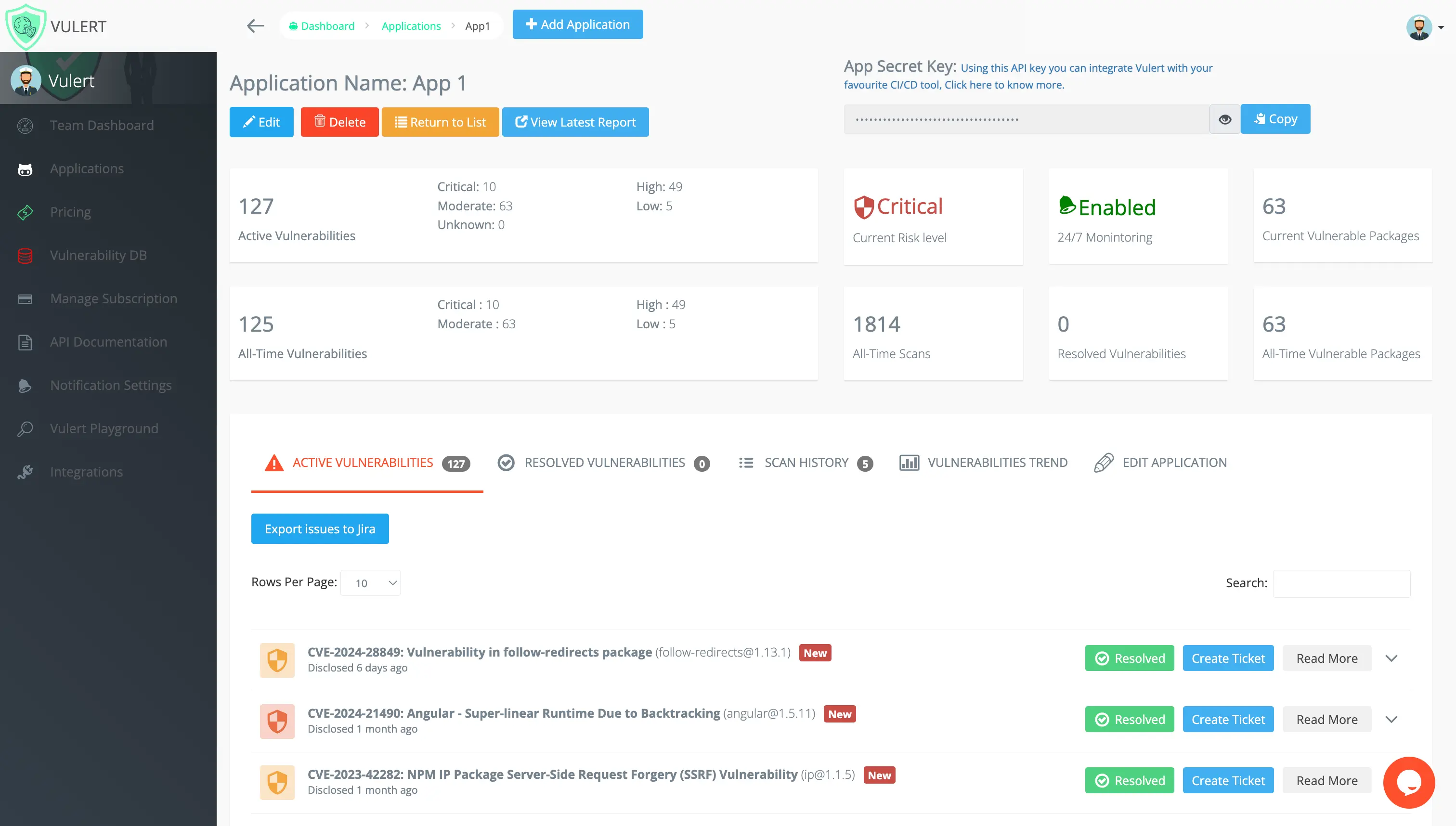 Application View