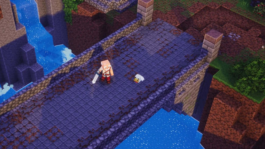 Minecraft Pixel Art Fond d'écran