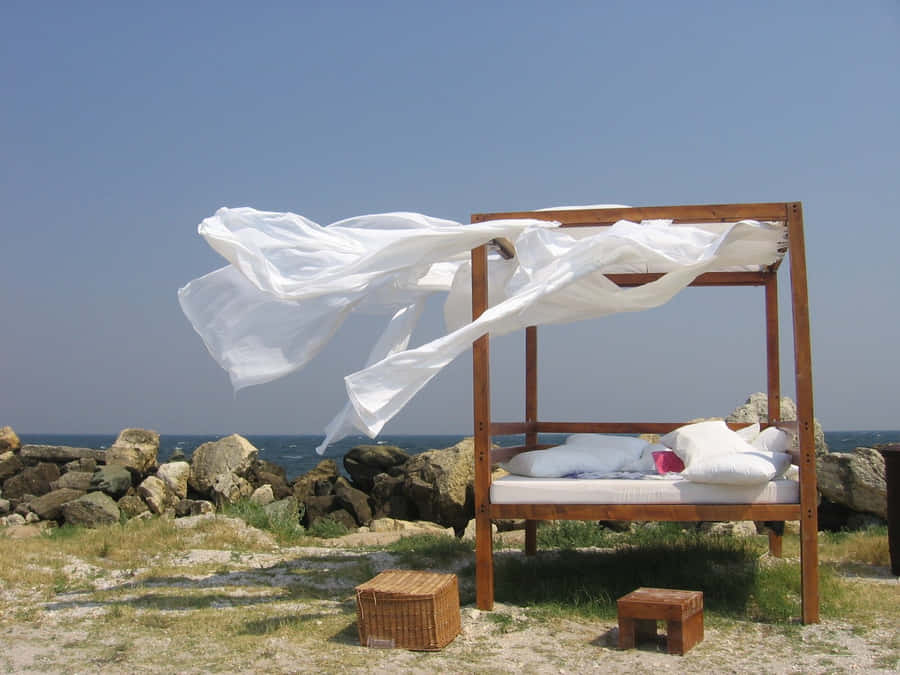 Ranta-päivävuode Taustakuva