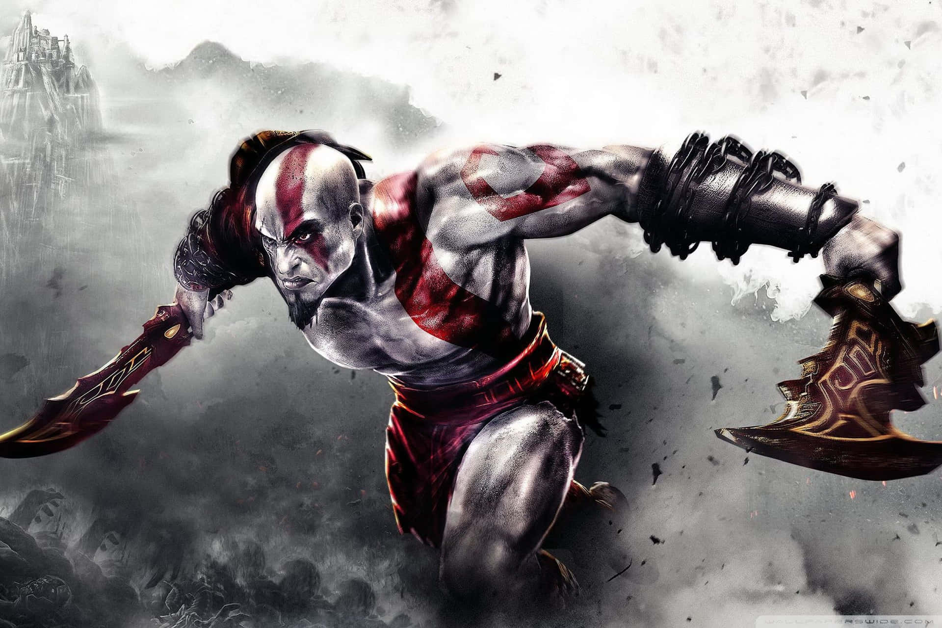 Alle Spellen God Of War Achtergrond