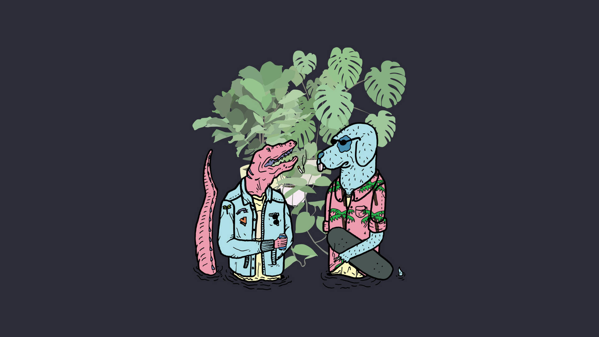 Alternativestile Für Haare, Make-up Und Mode Wallpaper