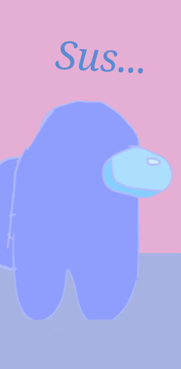 Blandt os Blå - Fra Rum til Stations Tapet Wallpaper