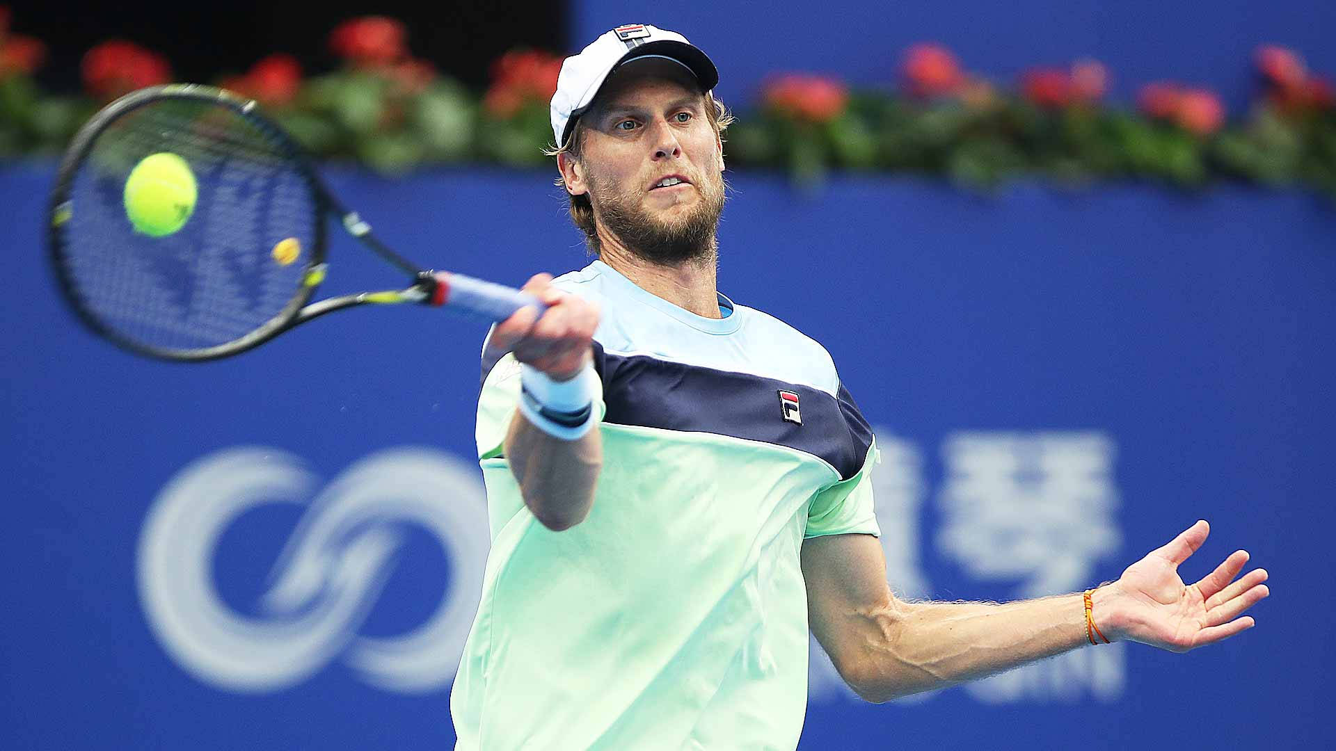 Andreas Seppi Kesken Lyönnin Taustakuva