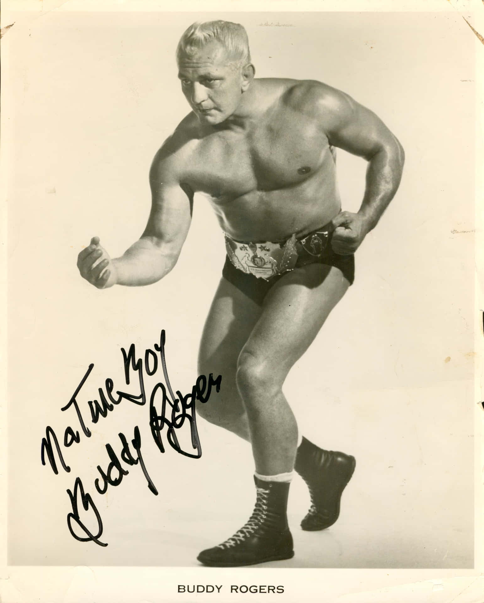 Buddy Rogers Natur Dreng Professional Wrestler Wallpaper Wallpaper