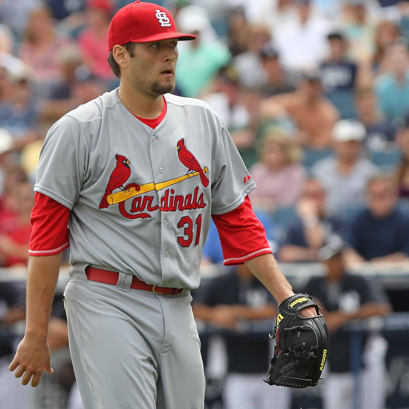 Huolestunut Lance Lynn Taustakuva