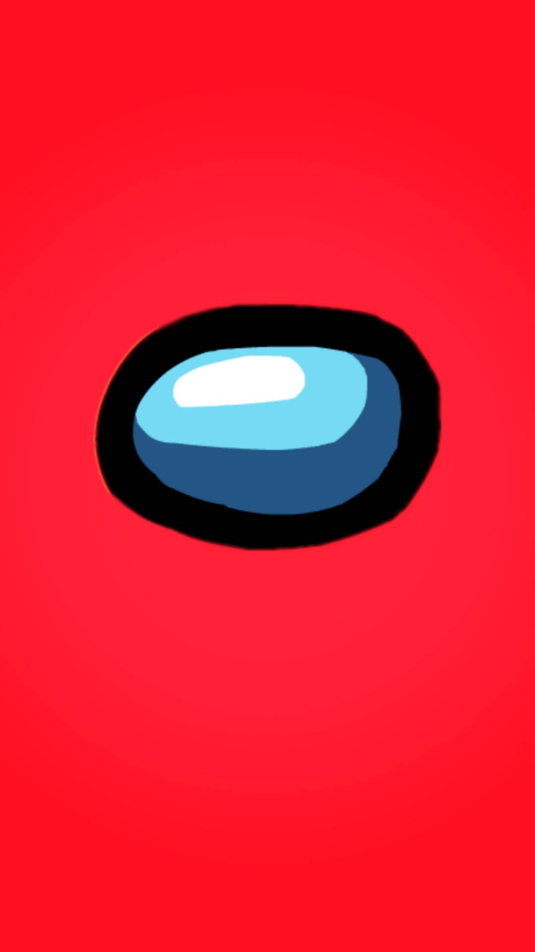 Siisti Among Us Etu Punainen Visori Taustakuva