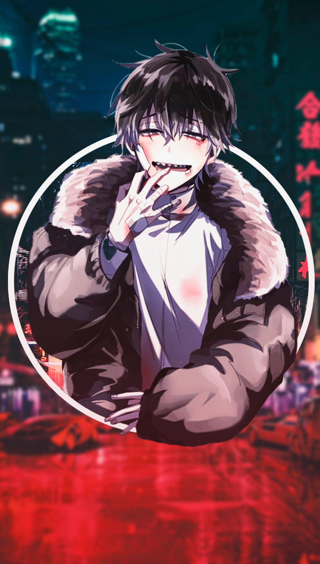 Cooleanime-junge-profilbild (pfp) Haizen Tadahiro. Wallpaper