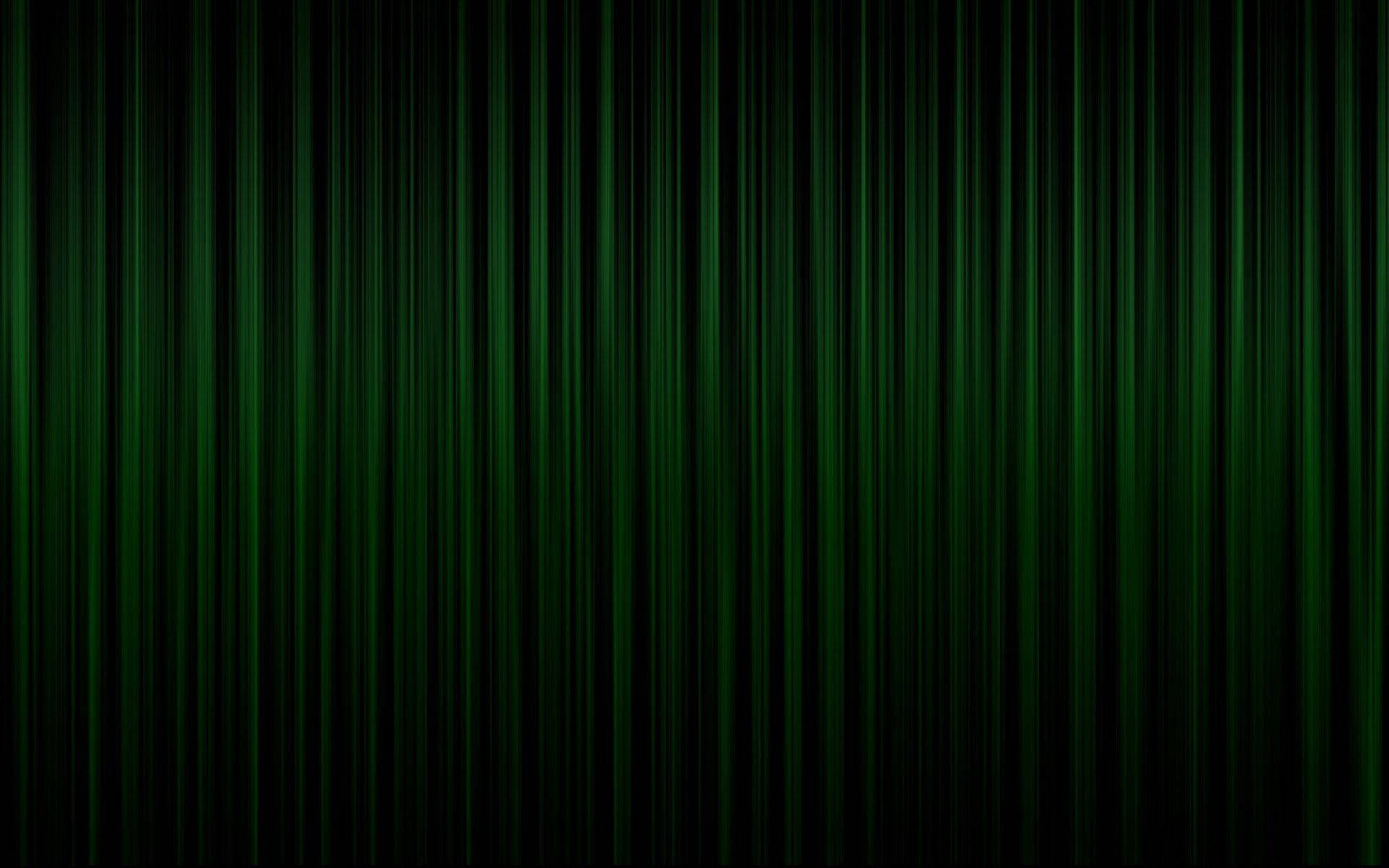 Lignes Verticales Lumineuses Vert Foncé Fond d'écran