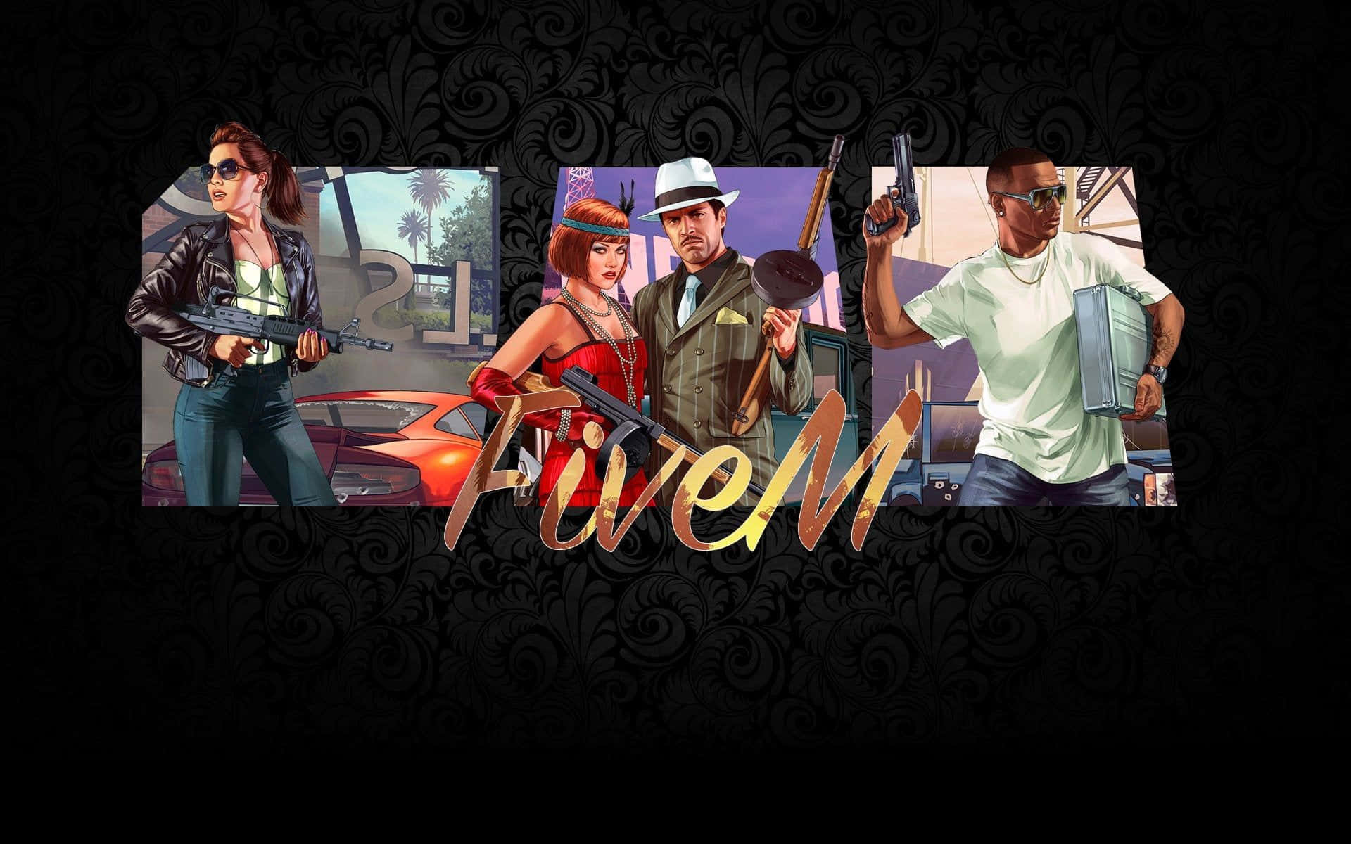 Affiche Des Personnages Fivem Fond d'écran