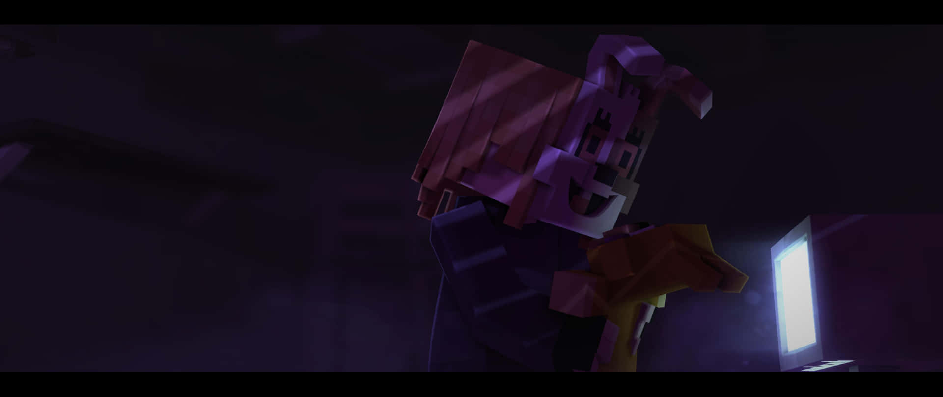 Glitchtrap Minecraft Taustakuva