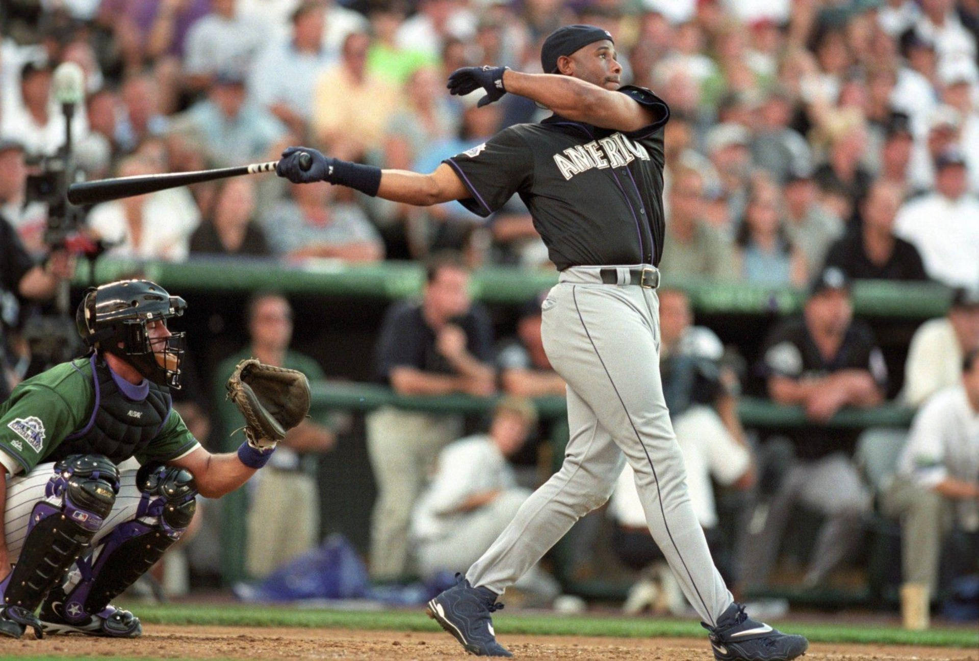Posturade Batedor De Ken Griffey Jr. Papel de Parede