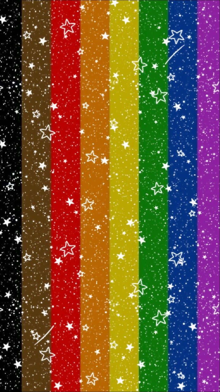 Ascelebrações Do Orgulho Lgbt Estão Alcançando Um Novo Nível De Mobilidade Com O Iphone. Papel de Parede