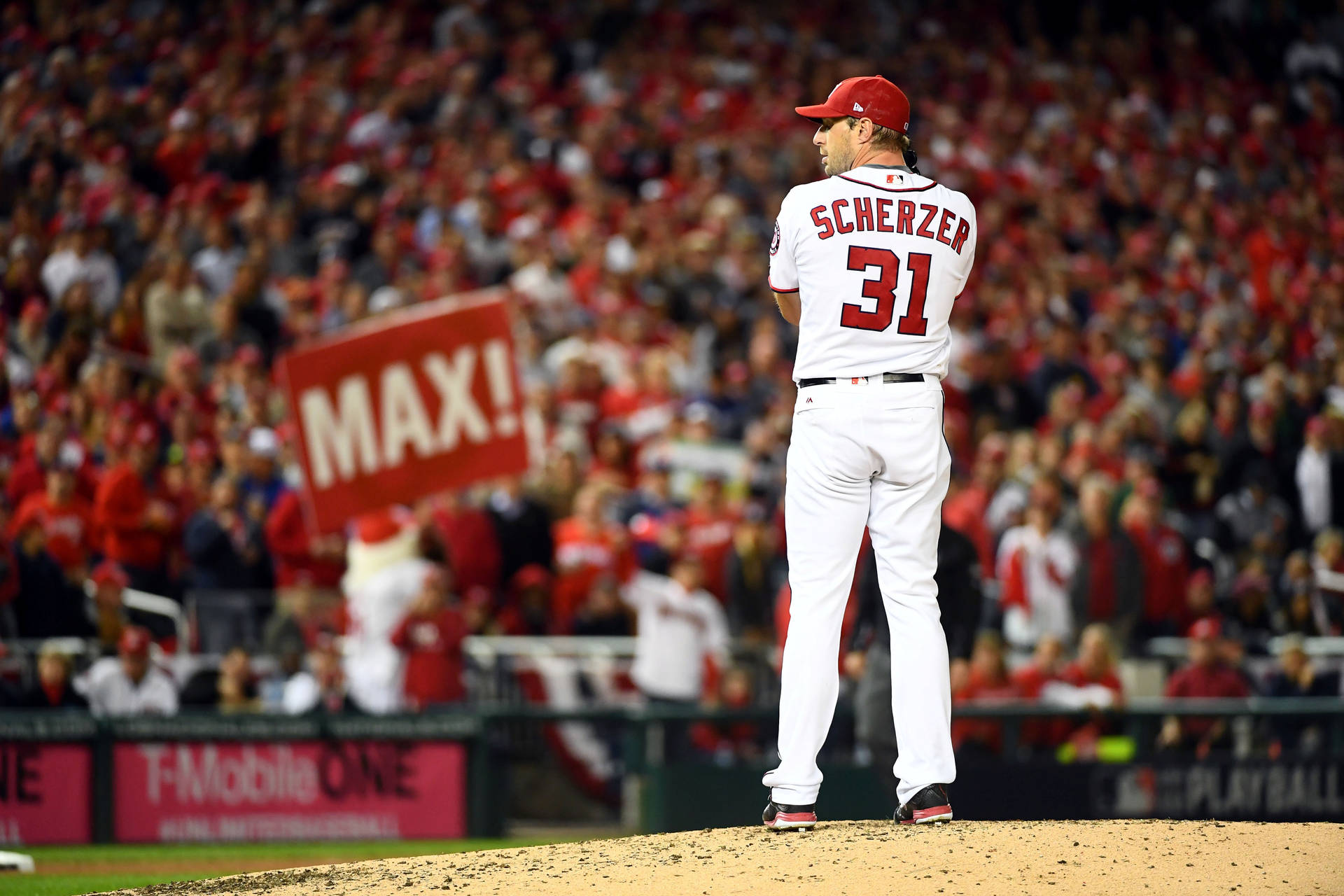 Max Scherzer Takapose Taustakuva