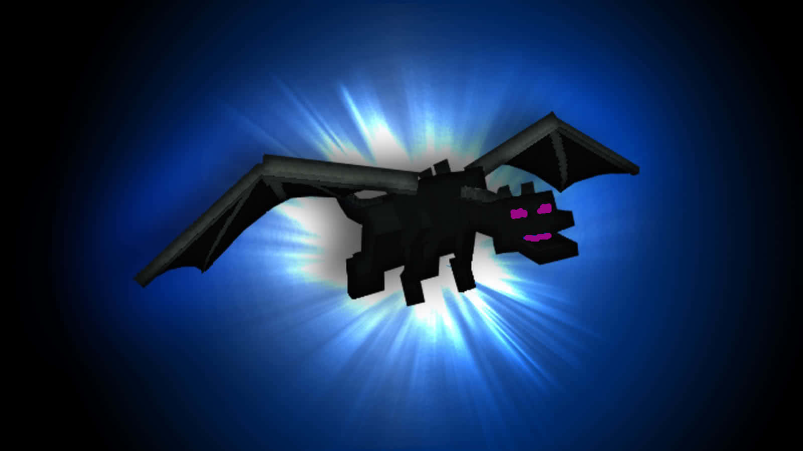 Fanartdel Minecraft Ender Dragon Sfondo