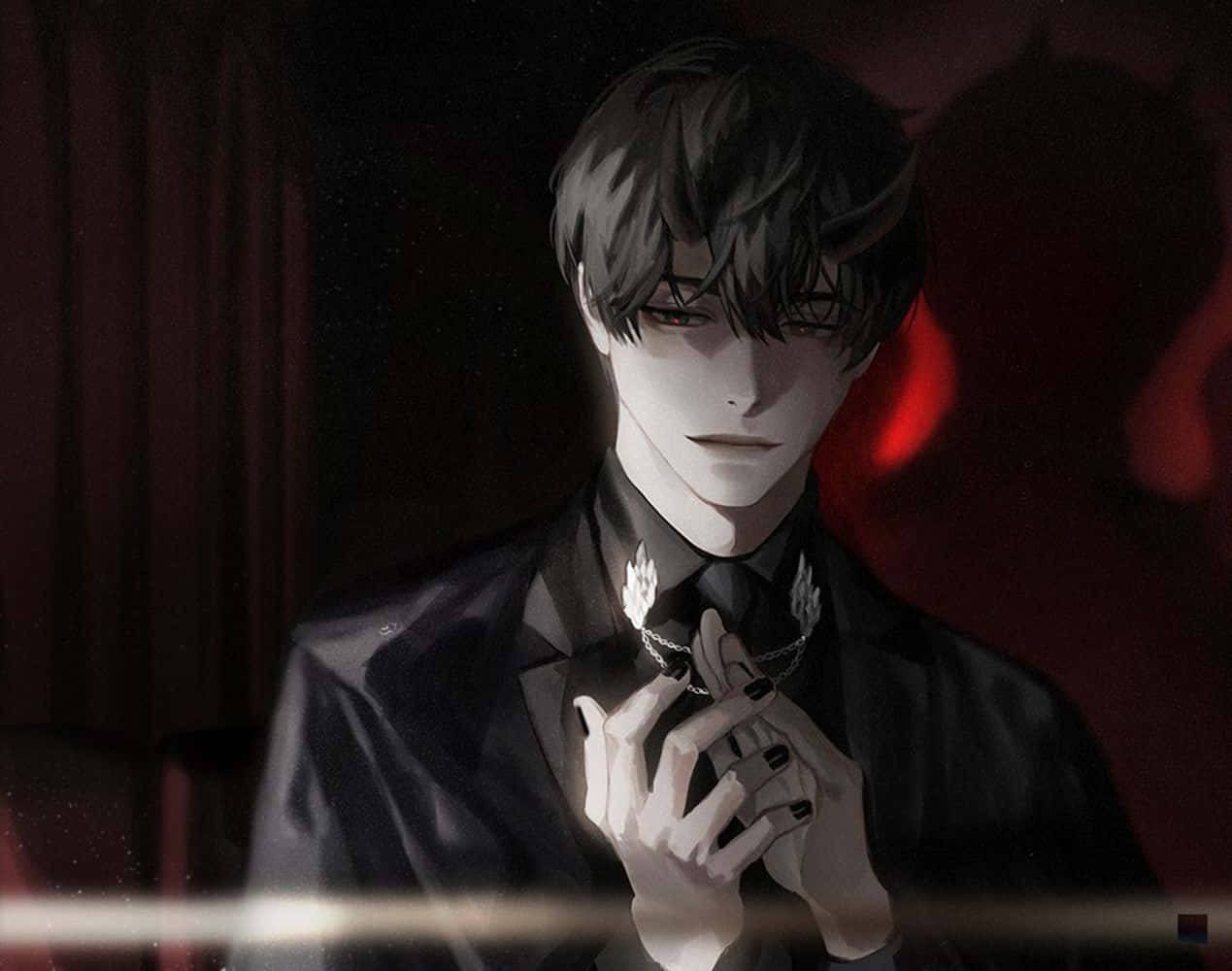 Allvitende Svart Mann Bakgrunnsbildet