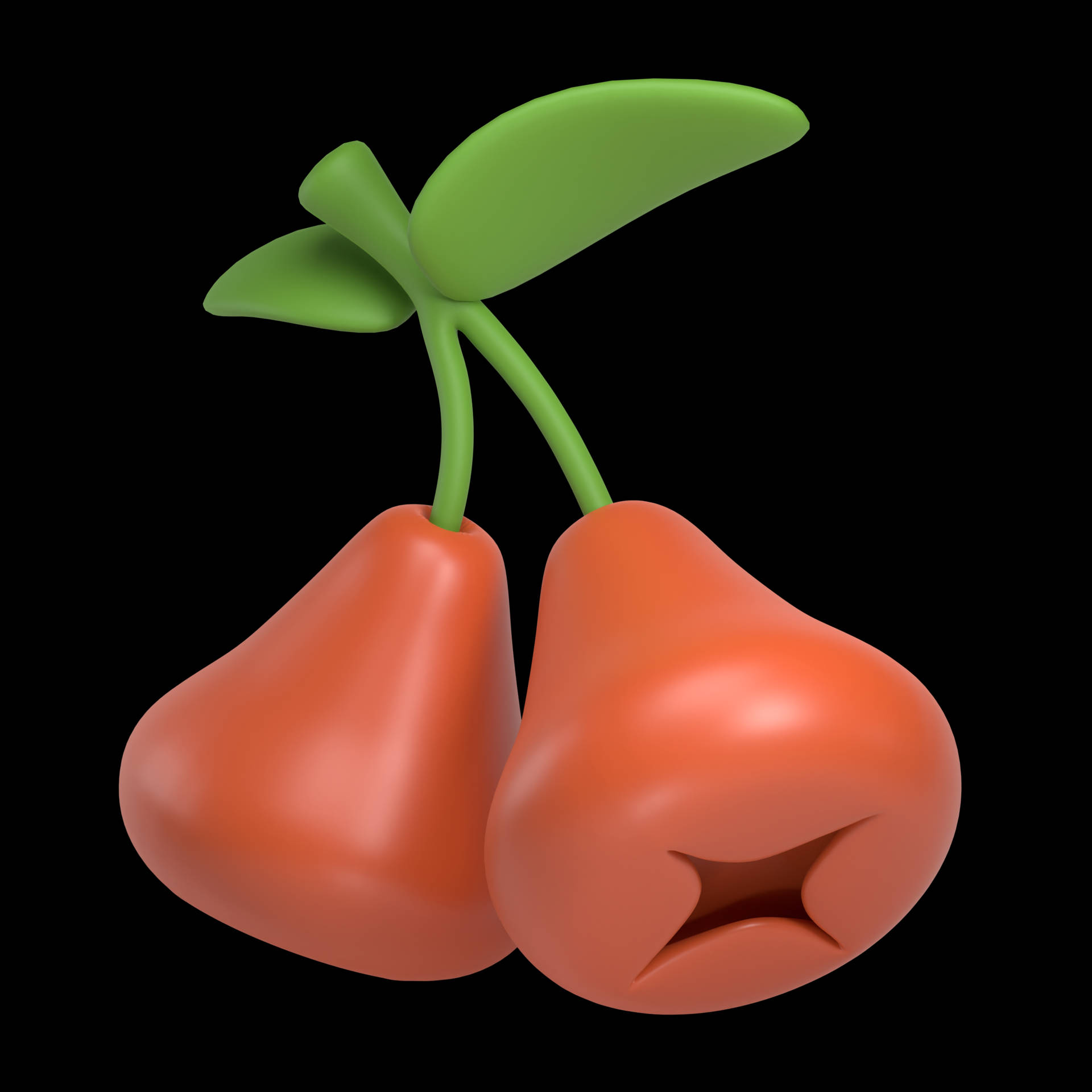 Tuore Ruusumeloni 3d-mallina Taustakuva