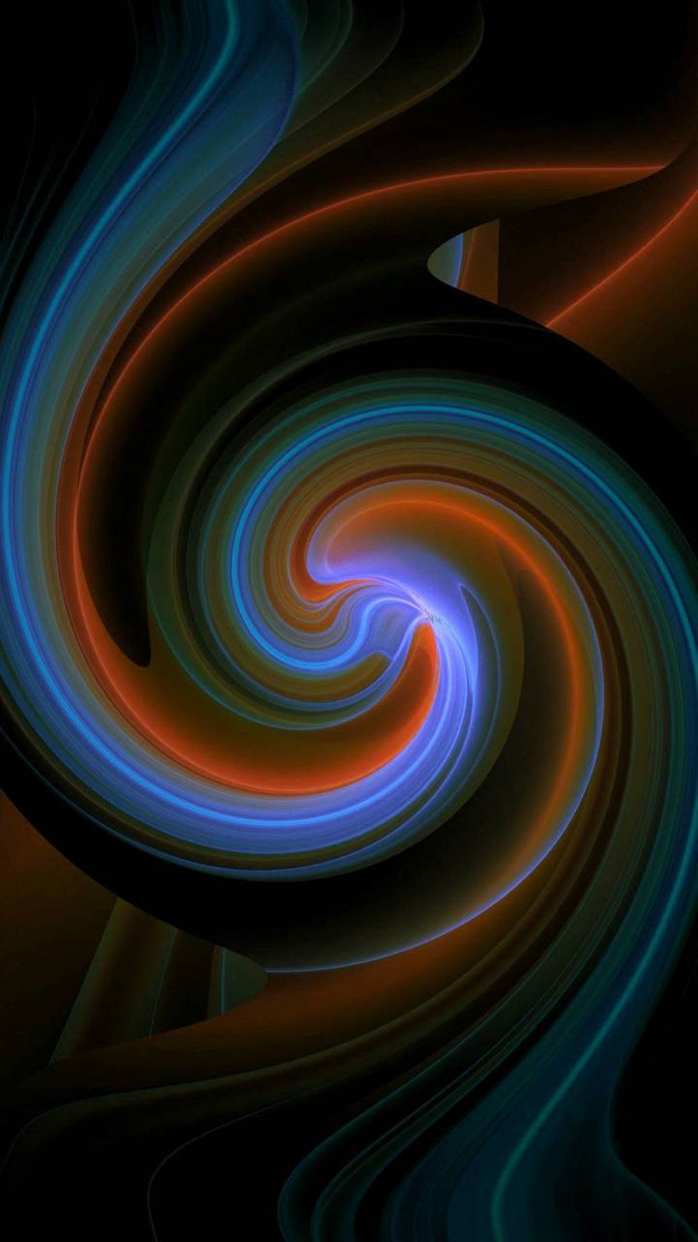 Samsunga51 Neon Ästhetik Spirale Wallpaper