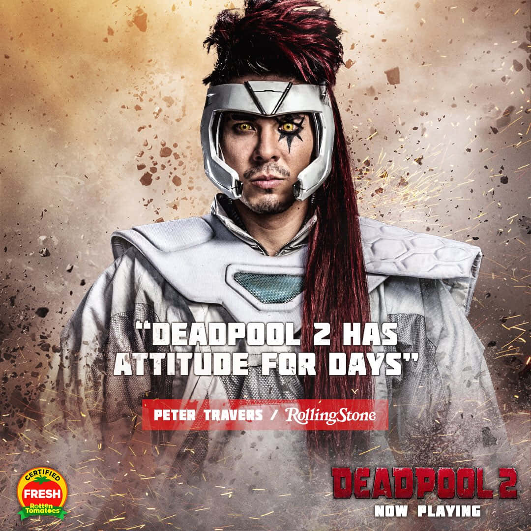 Pose Shatterstar Yang Menakjubkan Di Latar Belakang Yang Menarik Wallpaper