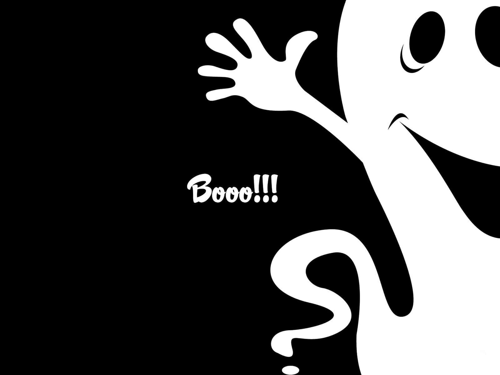 Sencillofantasma De Halloween Fondo de pantalla