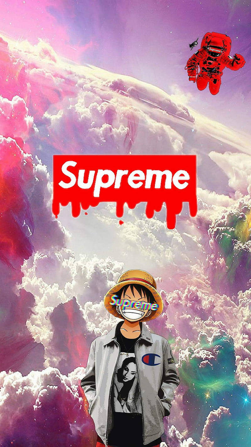 Superhelt Supreme Luffy One Piece Wallpapers Wallpaper