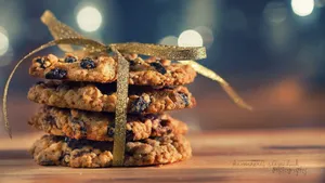 1920x1080 Cookies baggrund Cookies bundet op Wallpaper