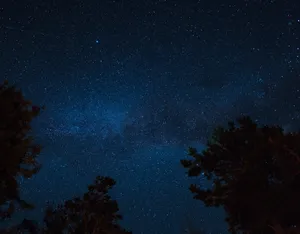 Geniet Van De Schoonheid Van De Nachtelijke Hemel Met Zijn Planeten, Sterren En Sterrenstelsels. Wallpaper