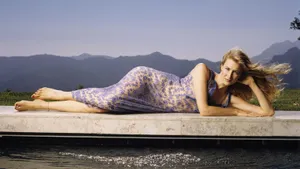 Amerikanskamodellen Och Skådespelerskan Laura Dern. Wallpaper