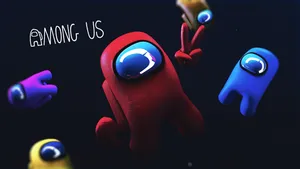 Traequipaggio Estetico 3d Di Among Us. Wallpaper