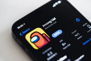 Amongus Desktop Install Bildschirm Wallpaper