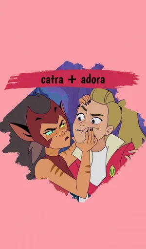 Katradora Catra og Adora skib wallpaper Wallpaper
