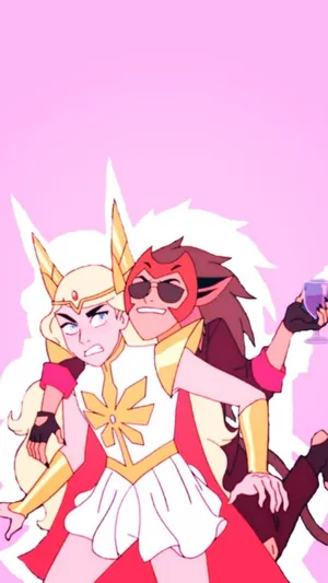 Catradora, den majestætiske udgave af lojalitet og mod. Wallpaper