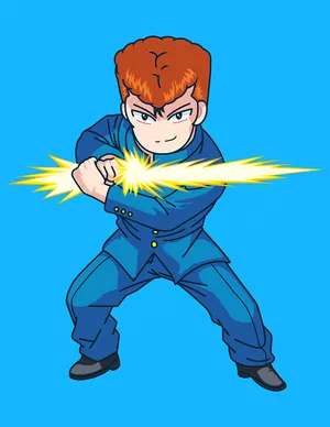 Chibi Kazuma I Ghost Fighter Wallpaper