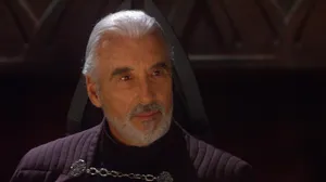 Christopher Lee Count Dooku Tapet Wallpaper